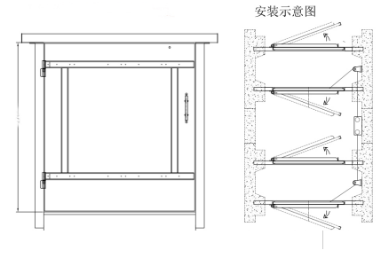 風門閉鎖裝置